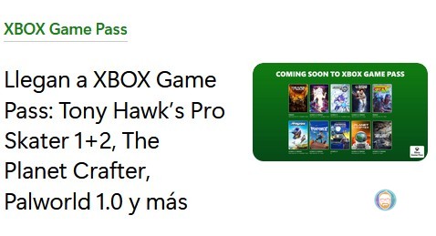 ¡Nuevos Juegazos para Xbox Game Pass!