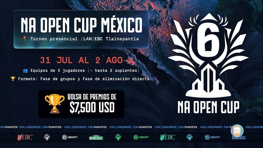 ¡Rainbow Six Siege regresa a México con la NA Open Cup!