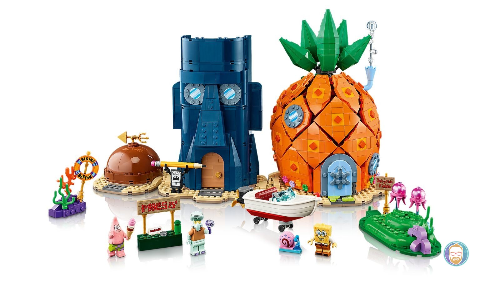 ¡LEGO® lanza set de Bob Esponja para adultos y revivimos Fondo de Bikini!