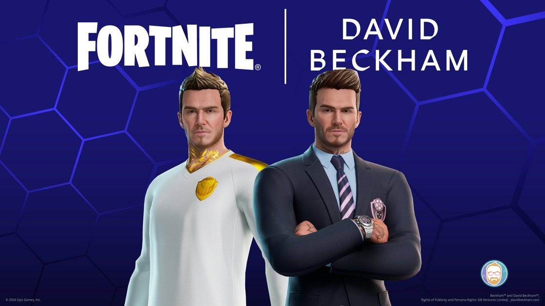 David Beckham y las Sirenas de DC invaden Fortnite, ¡y las Ofertas de Verano de Epic llegan con todo!
