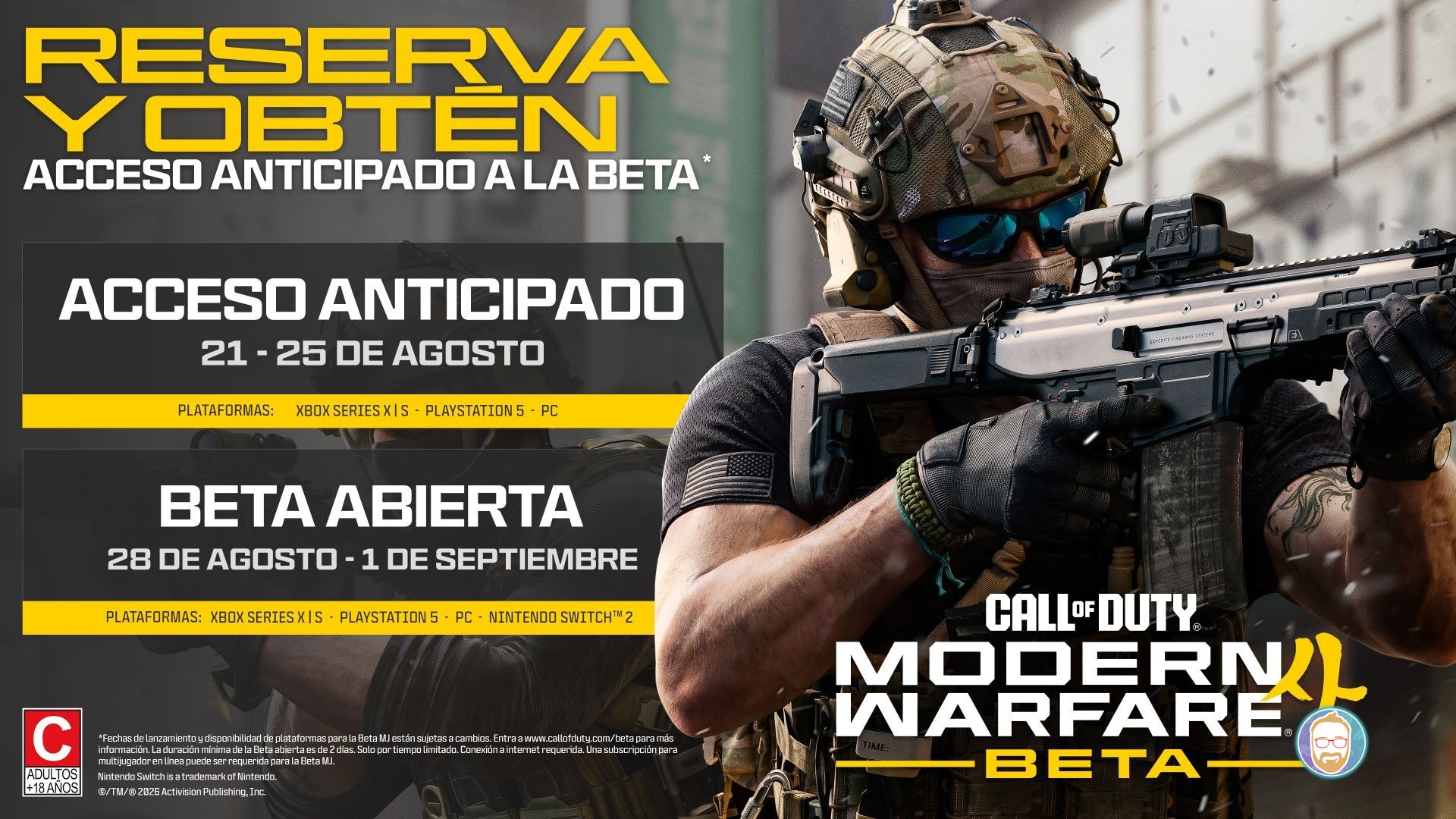 Call of Duty: Modern Warfare 4 - ¡Todo sobre la Beta, COD: NEXT y la llegada a Switch 2!