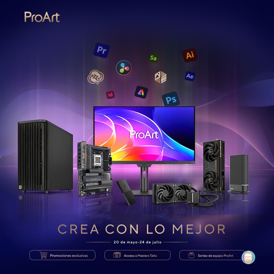 Libera tu creatividad con ASUS ProArt y sus promociones exclusivas
