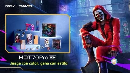 Infinix HOT 70 Pro 5G Free Fire Edition llega a México para revolucionar el gaming móvil