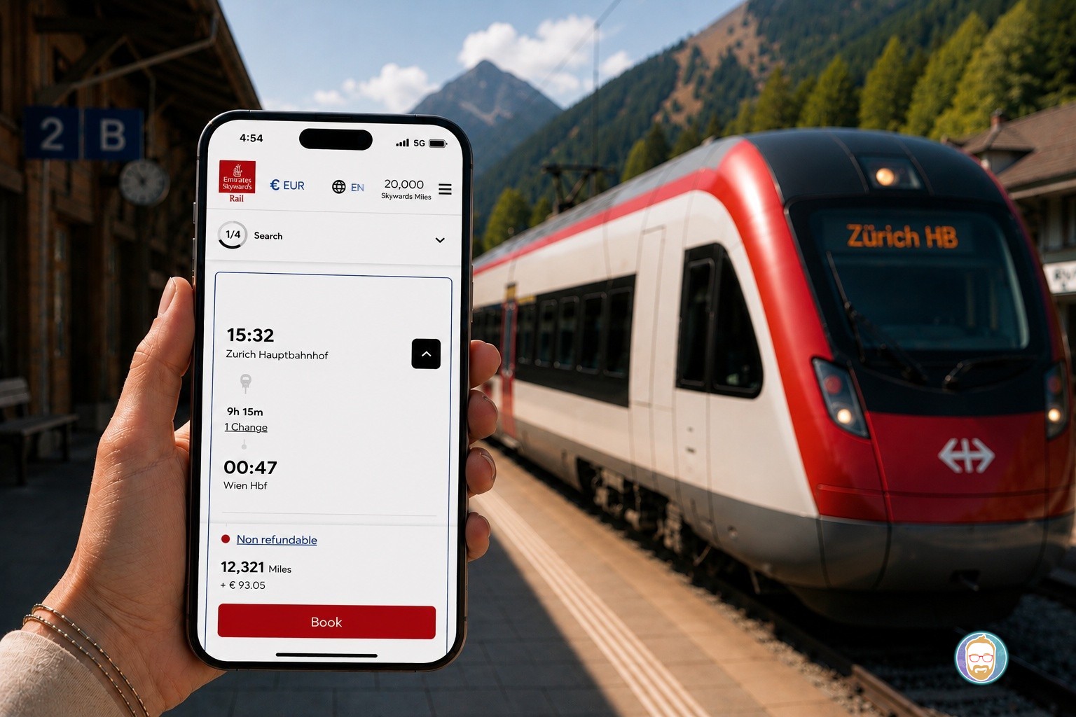 Emirates Skywards te lleva por Europa en tren: ¡Usa tus Millas en más de 12,000 destinos!
