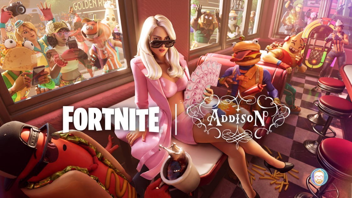 Addison Rae llega a la Serie de Ídolos de Fortnite