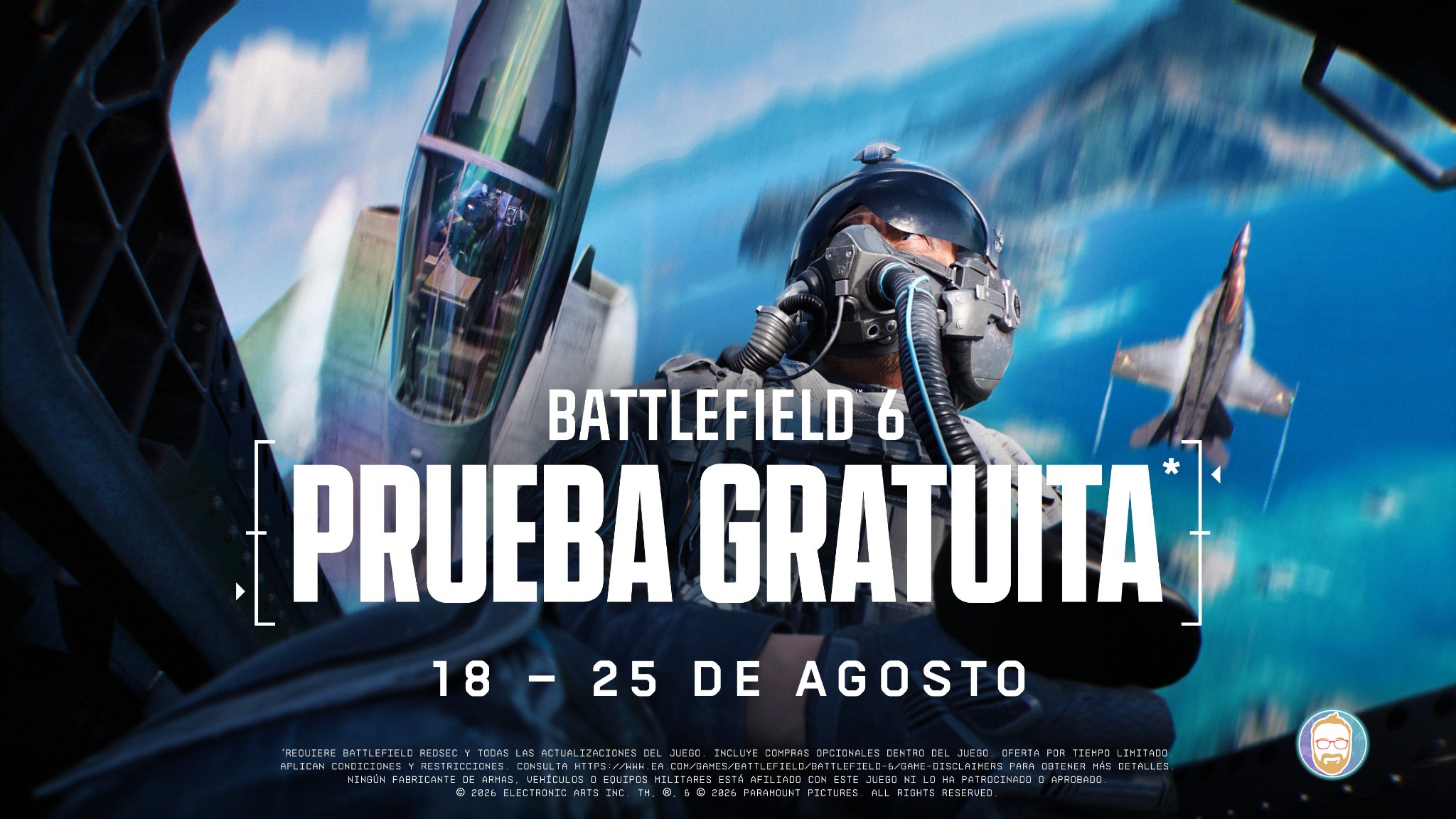 ¡Battlefield 6 se pone Top Gun! Prueba Gratis de la Temporada 4