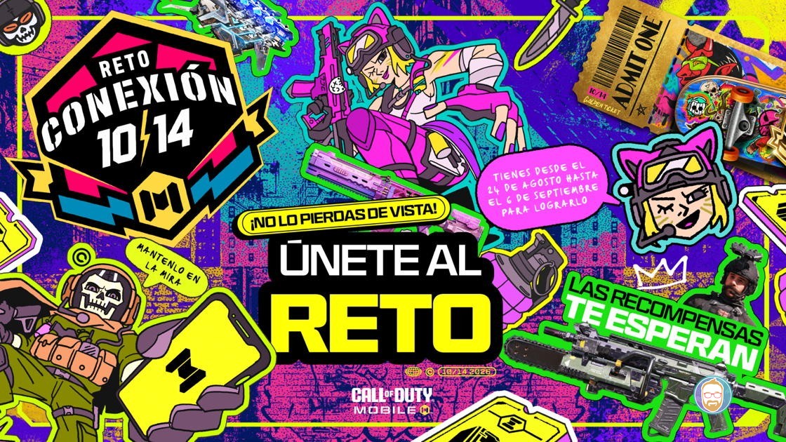 ¡Última llamada! Call of Duty: Mobile te espera en el Reto Conexión 10/14