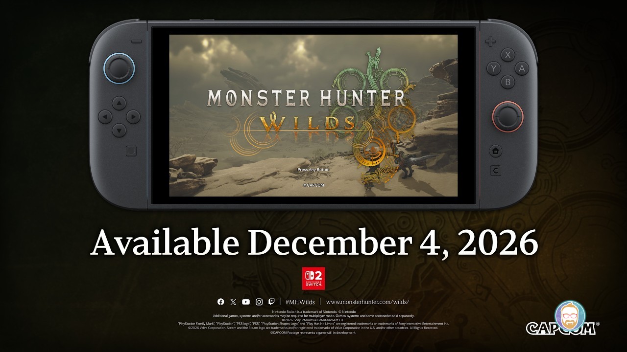 Capcom confirma Monster Hunter Wilds y Mega Man: Dual Override en Nintendo Showcase