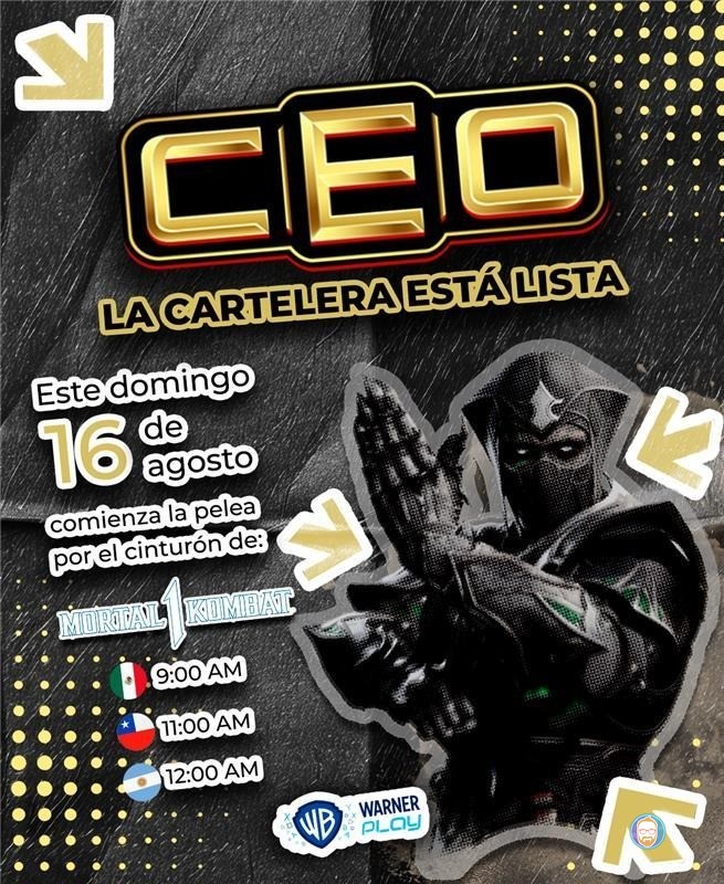CEO 2026: Mortal Kombat 1 en el torneo de fighting games más esperado