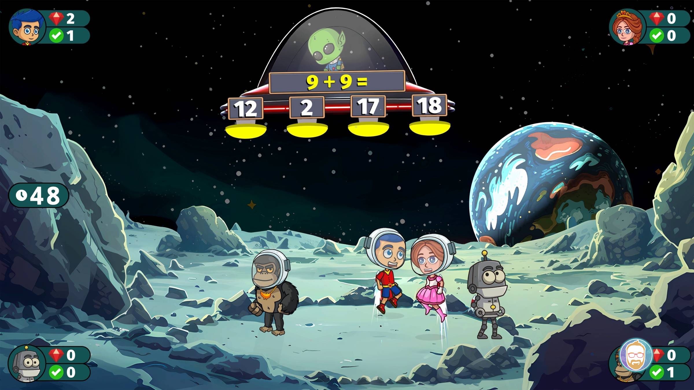 ¡Aprende y Juega en el Espacio con Educational Family Games!
