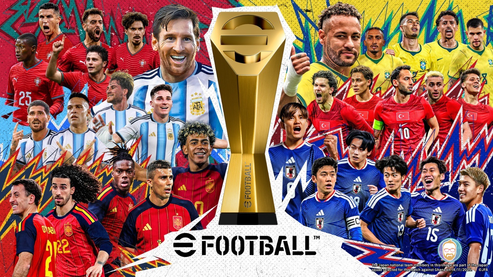 eFootball™ se pone la verde y amarilla: ¡Campaña global por la fiesta del fútbol!