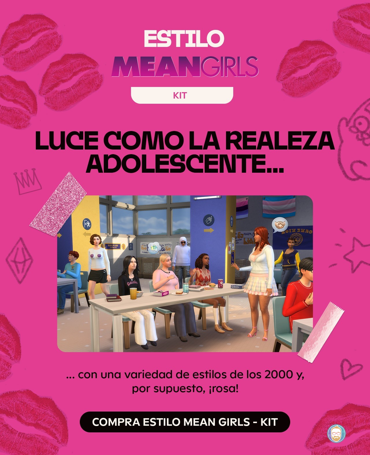 Estilo Mean Girls Kit llega a Los Sims 4