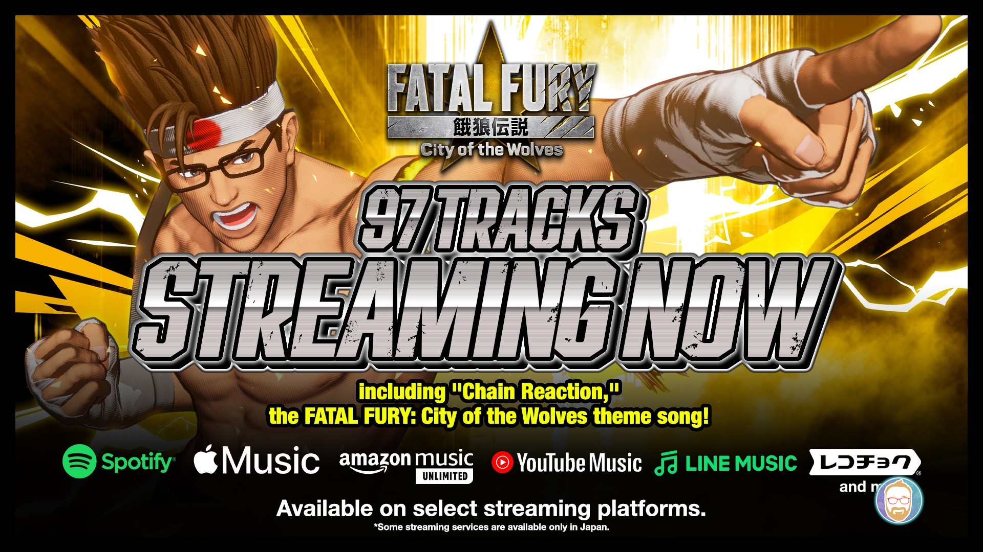 ¡El Soundtrack de FATAL FURY: City of the Wolves ya está en todas partes!