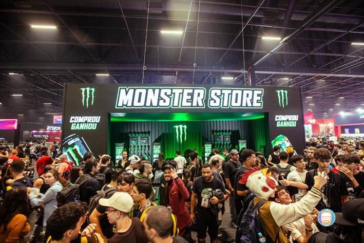Monster Energy se arma en la Brasil Game Show 2026