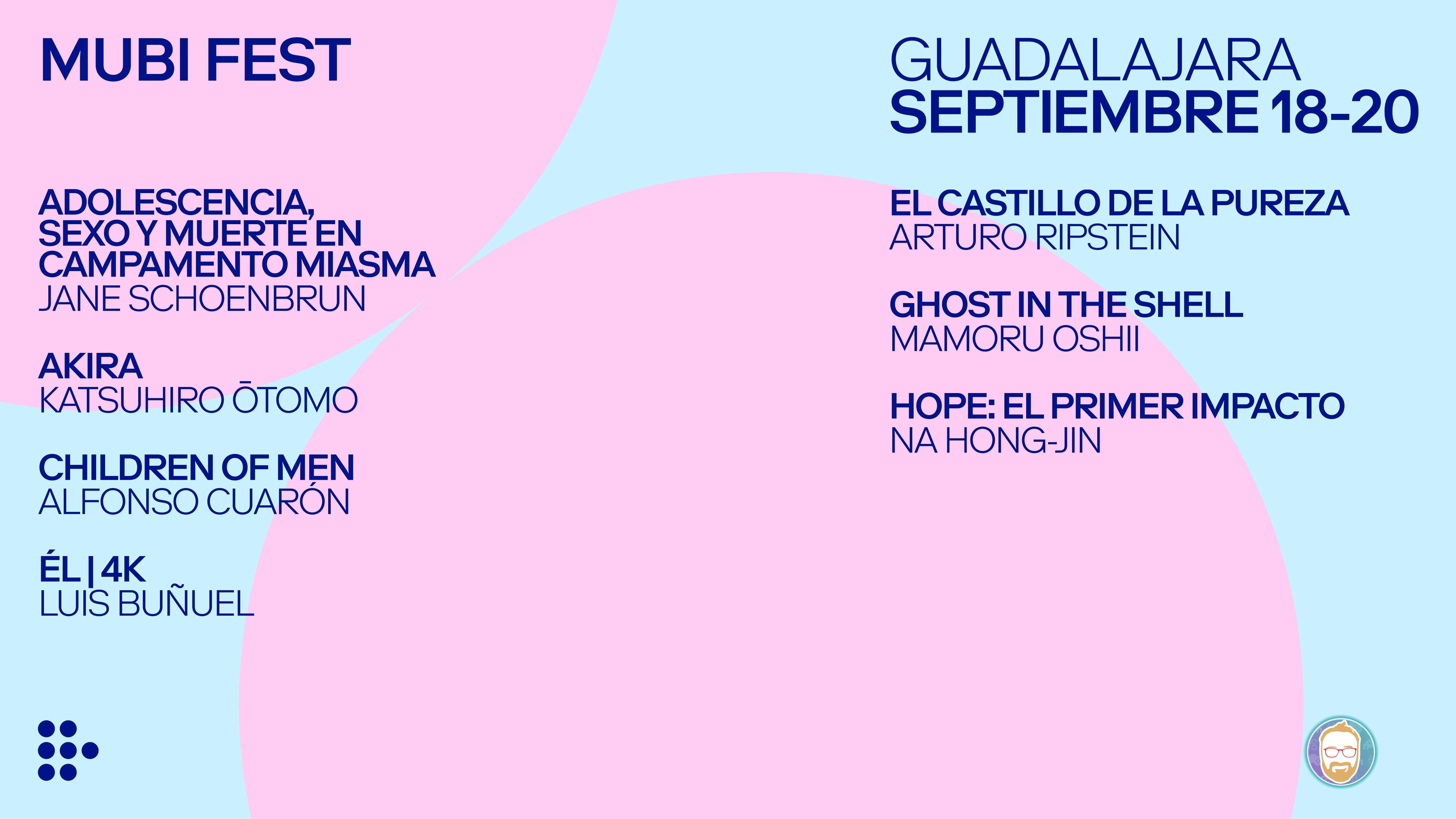 ¡Papu! El MUBI FEST llega por primera vez a Guadalajara para celebrar el cine como se debe