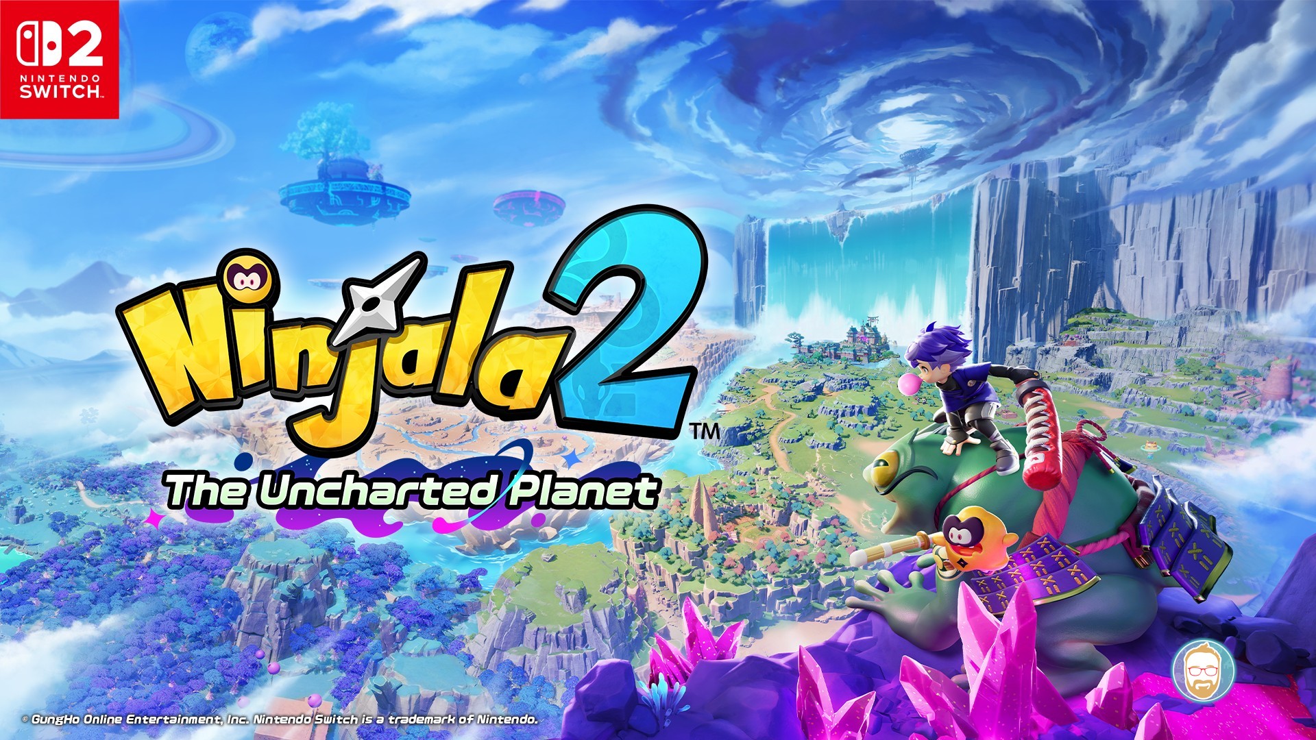 Ninjala 2: The Uncharted Planet llega a Nintendo Switch 2 con un mundo abierto y más acción