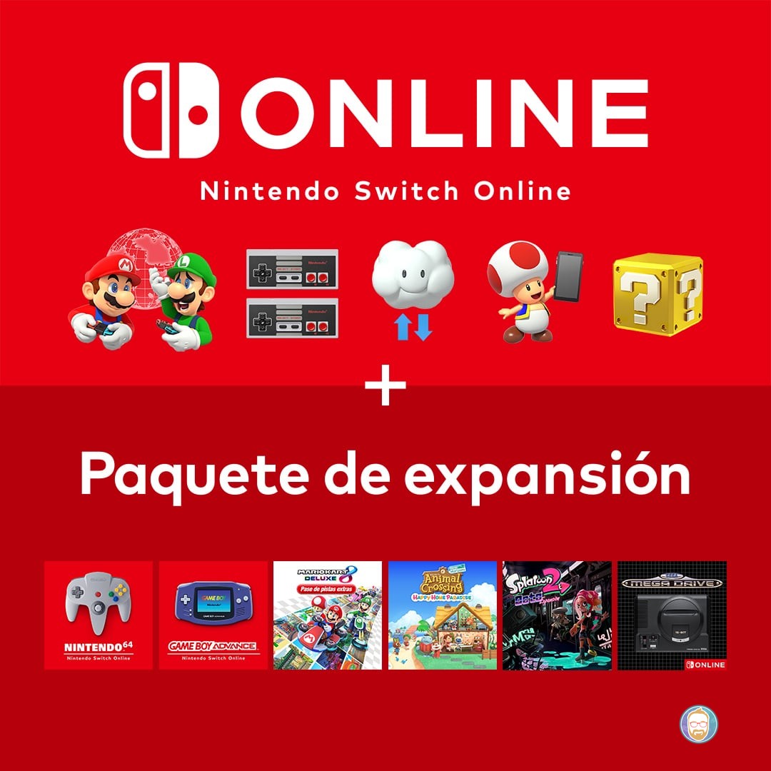 Nintendo Switch Online: ¡Mes extra GRATIS con el Paquete de Expansión!