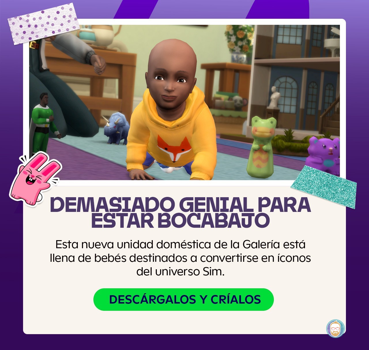 ¡Nuevos bebés geniales llegan a Los Sims 4! Descárgalos y críalos
