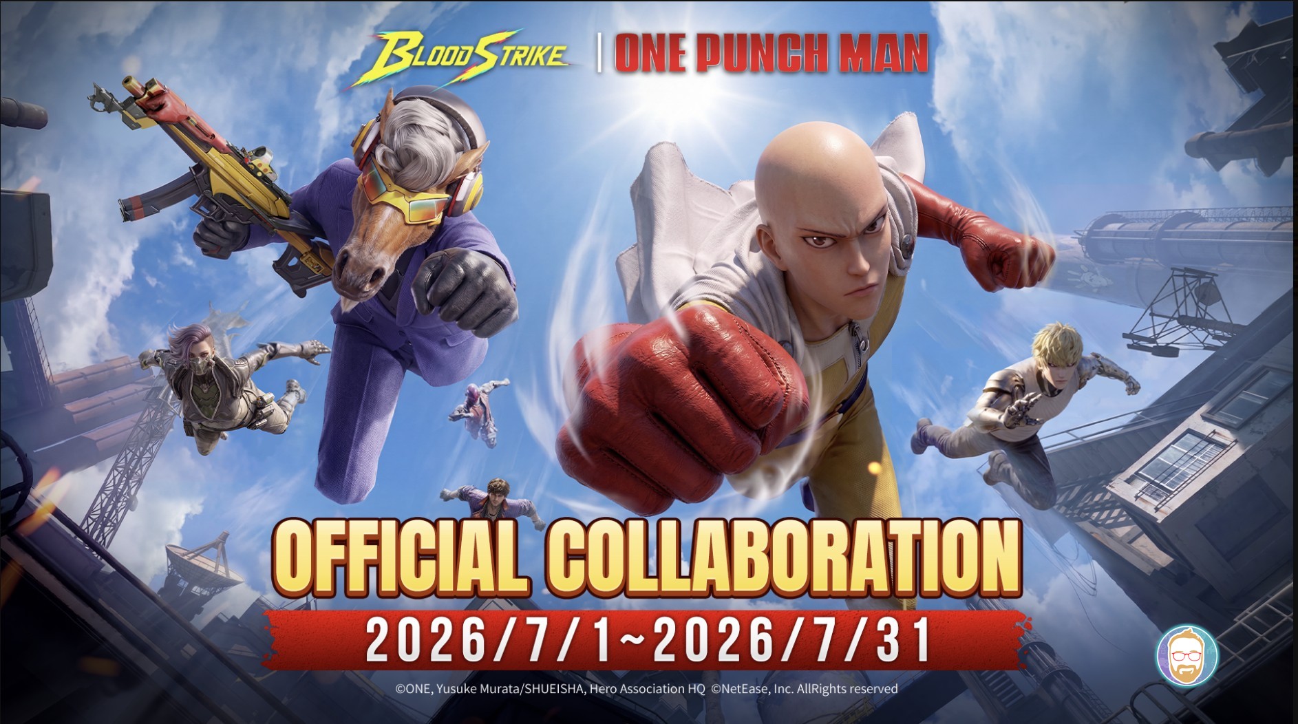 ¡One Punch Man llega a Blood Strike con un evento épico de colaboración!