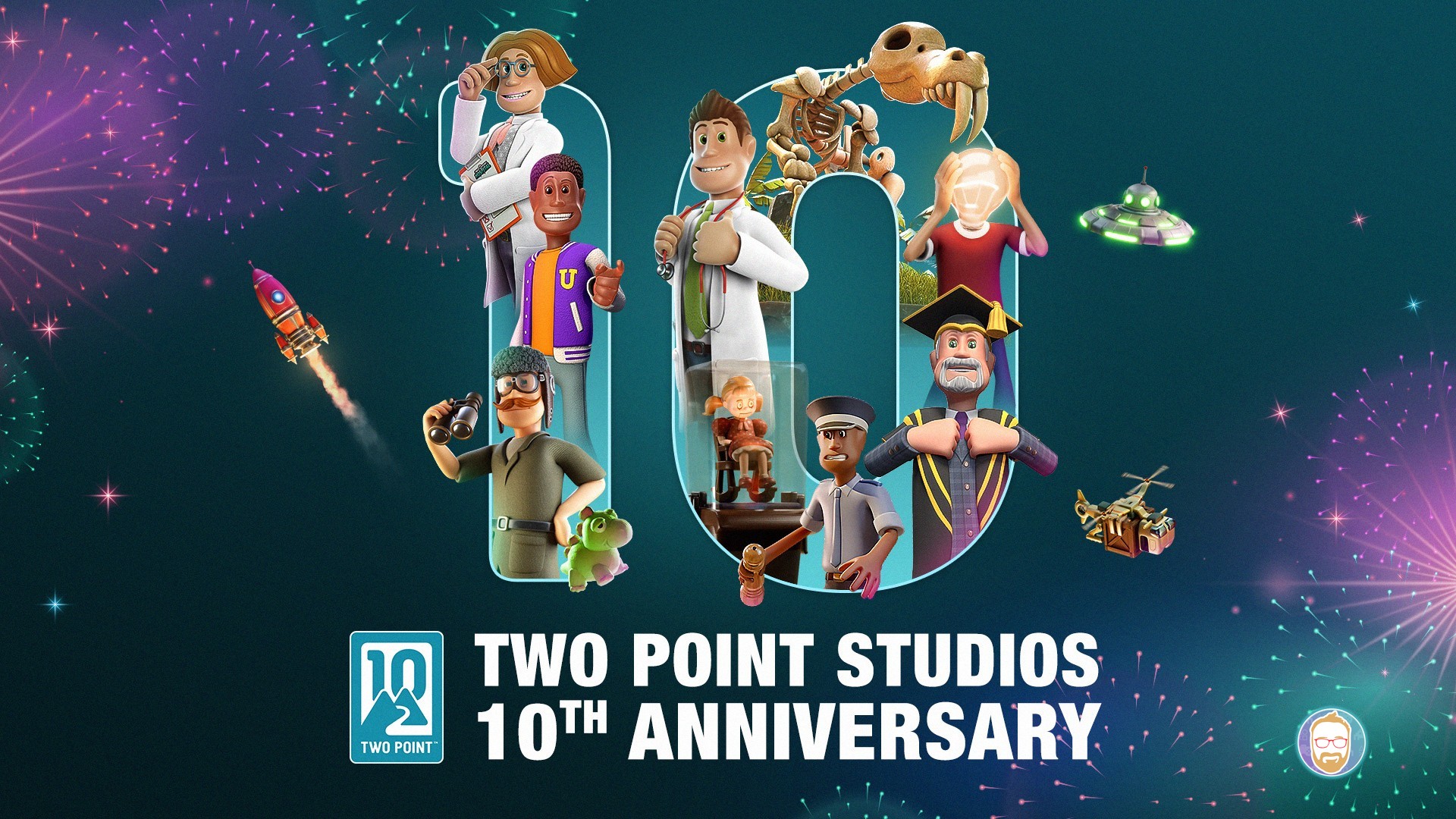 ¡Dos Puntos de Diversión Extra! Prueba Two Point Museum GRATIS y Célébralo