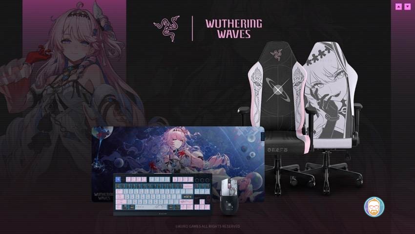 Razer y Wuthering Waves unen fuerzas con una colección épica inspirada en Denia