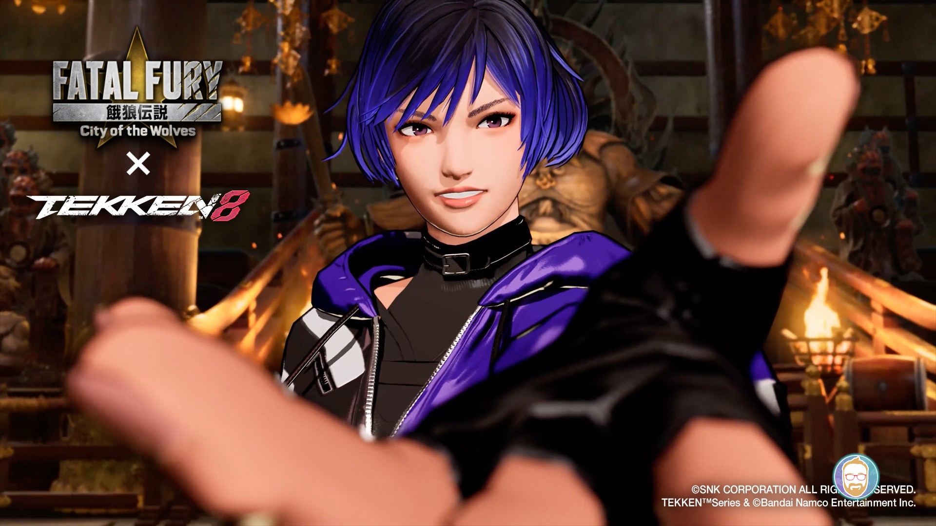 Reina de TEKKEN 8 llega a FATAL FURY: City of the Wolves