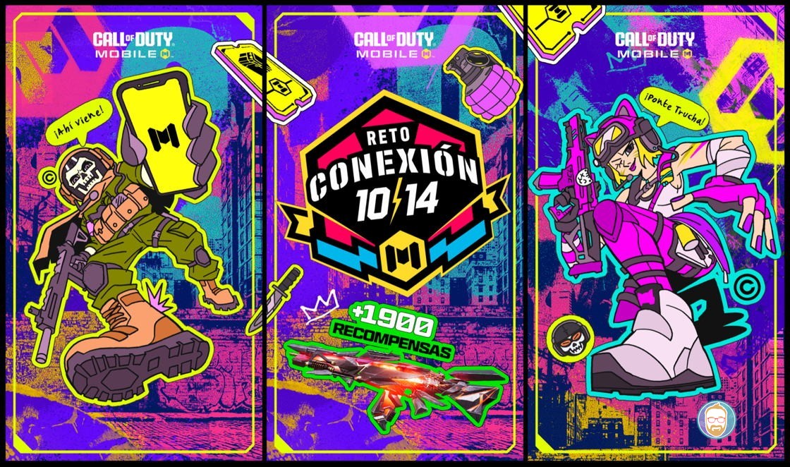 ¡El Reto Conexión 10/14 regresa a Call of Duty: Mobile con miles de recompensas!