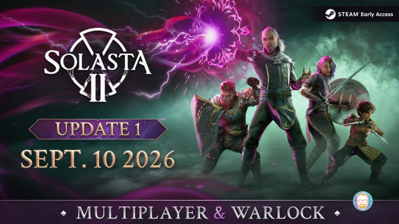 Solasta II estrena modo multijugador cooperativo para cuatro jugadores y la clase Brujo