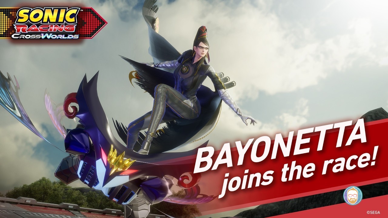 Sonic Racing: CrossWorlds suma a Bayonetta como primer personaje gratuito del Año 2