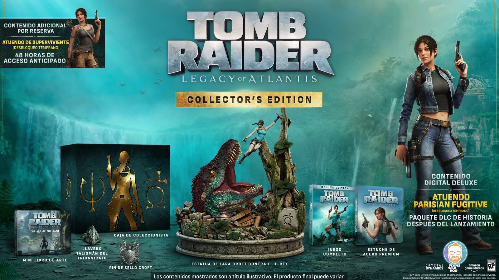 Tomb Raider: Legacy of Atlantis llega en 2027 para revivir la aventura original