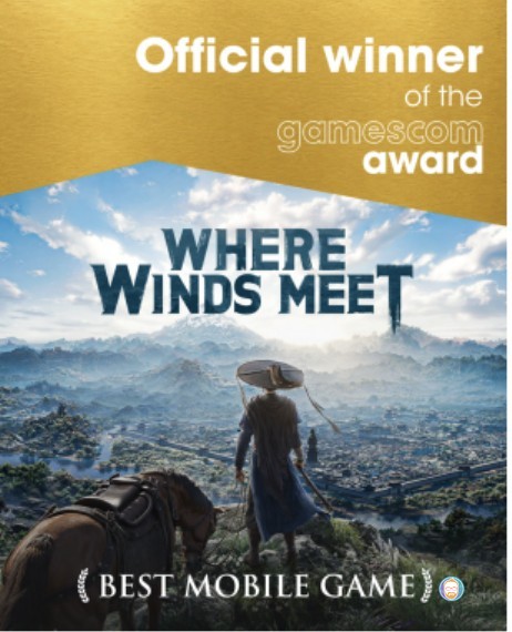 Where Winds Meet se corona como Mejor Juego Móvil en Gamescom 2026